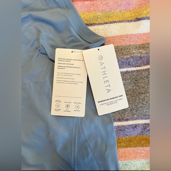 NWT Athleta Momentum seamless tank - Picture 4 of 6